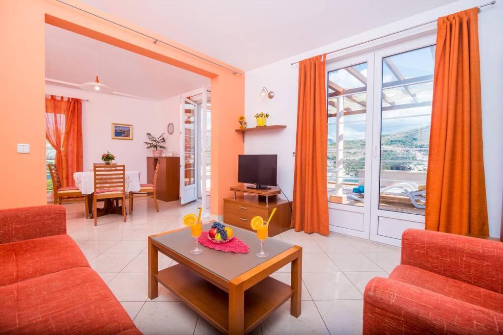 Modern Villa With Swimming Pool - Penthouse Dubrovnik Exterior foto